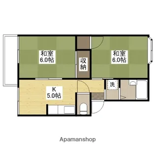メゾン井口台【2階】の間取り
