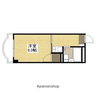 第6やたがいビル【5階】の間取り