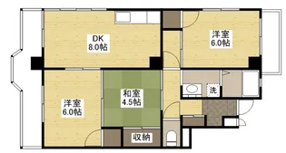 中町松野ビル【3階】の間取り