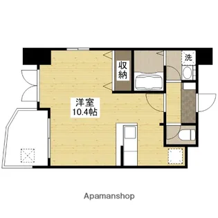 家納喜本川館【11階】の間取り