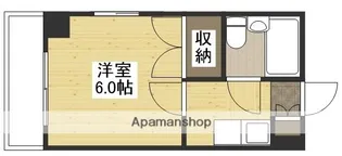 CALM楠木参番館【4階】の間取り