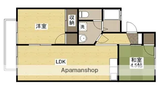 セジュールTAKATA【1階】の間取り