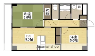 双葉ヒルズ横川駅前【4階】の間取り