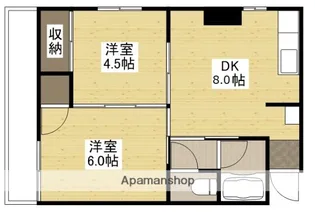 松尾ビル【4階】の間取り
