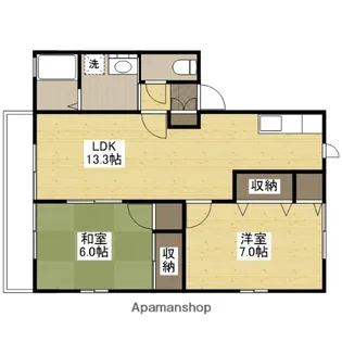 フィールドハイム【2階】の間取り