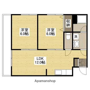鍛冶田ビル【1階】の間取り