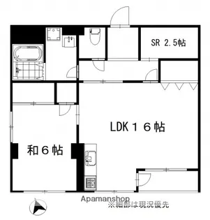 原田医院ビル【4階】の間取り