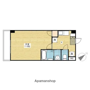 ネッサンスK【2階】の間取り