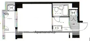 シティコーポ比治山【7階】の間取り
