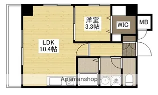 ペルソナ大手町【9階】の間取り