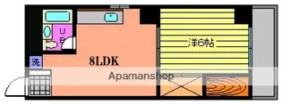 清水フォワードビル【3階】の間取り