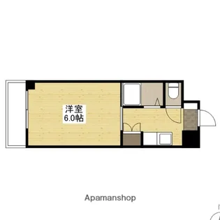 第2コーポみささ【302号室】の間取り