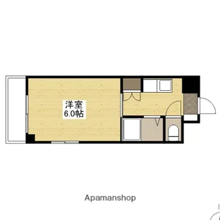 第2コーポみささ【2階】の間取り