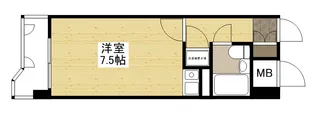 ライオンズマンション西霞町第2【2階】の間取り