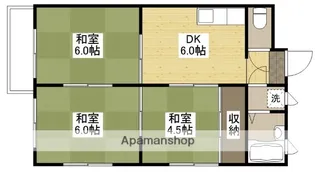 YKコーポ3【2階】の間取り