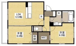 ジラソーレ【2階】の間取り