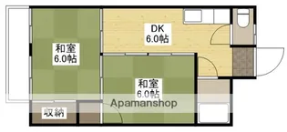 シャトー舟入【3階】の間取り