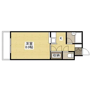 ARCナカシマ壱番館【502号室】の間取り