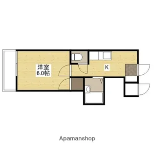 RigidThree【3階】の間取り