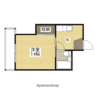 まつもとビル【3階】の間取り