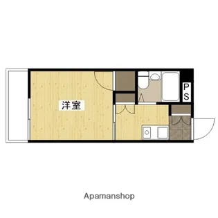 ウエストヒル【3階】の間取り