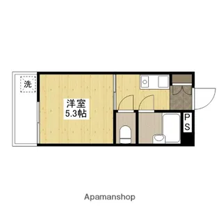 ウエストヒル【2階】の間取り