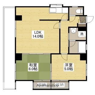 第2山下ビル【3階】の間取り
