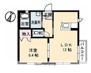 ハイマート(HEIMAT)【1階】の間取り