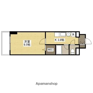 ミーニュカーザ【5階】の間取り