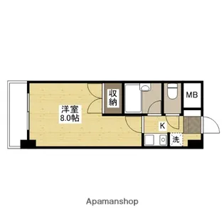 CALM落合【4階】の間取り