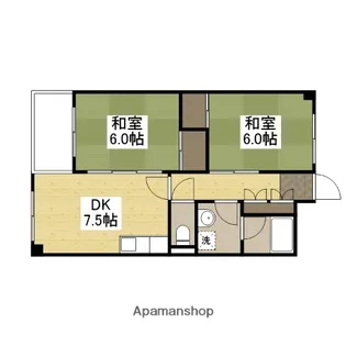 高陽第一センタービル【4階】の間取り