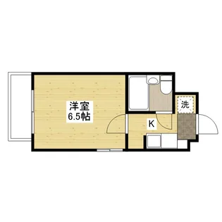 アメニティ可部【7階】の間取り