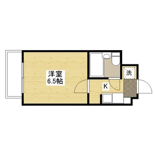 アメニティ可部【5階】の間取り