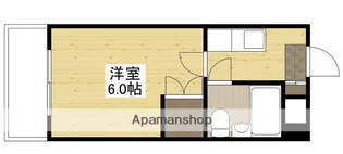 第六若宮ビル【1階】の間取り