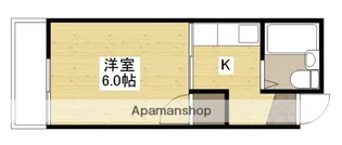 第41戸坂ビル【3階】の間取り