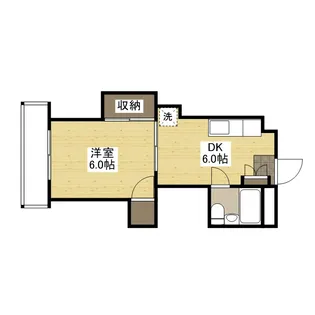 高本ビル【3階】の間取り