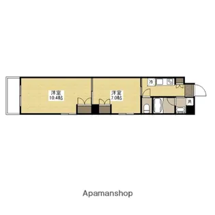 ルクール上幟町【2階】の間取り