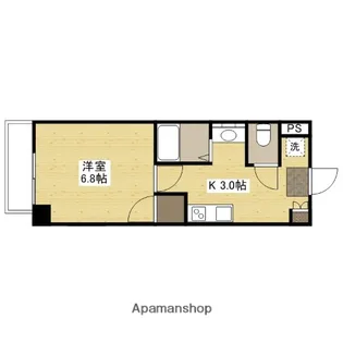 第2エビスヤビル【3階】の間取り