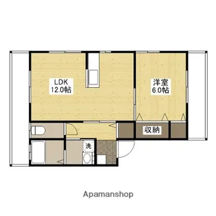 アガトン166【2階】の間取り