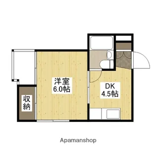 福島ビル【3階】の間取り