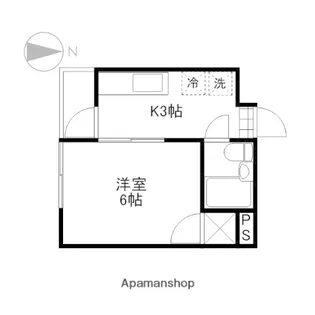 コーポ紀本(キモト)【3階】の間取り