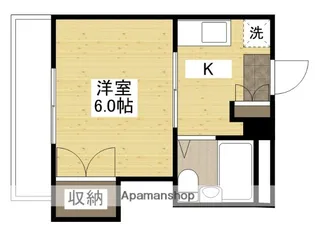フォレスト東原【2階】の間取り