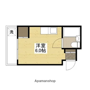 コーポ平本【5階】の間取り
