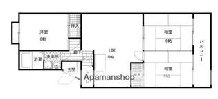 メゾン庚午【2階】の間取り