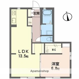 ラウンド・ヒルズ【1階】の間取り