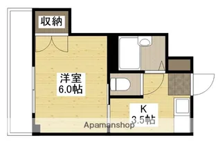 コーポ佐々木【305号室】の間取り