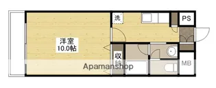 ベルパッソ牛田【8階】の間取り