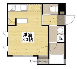 コンフォート祇園2【1階】の間取り
