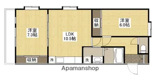 ルミエール翠町【3階】の間取り