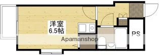 ライオンズステーションプラザ広島【8階】の間取り
